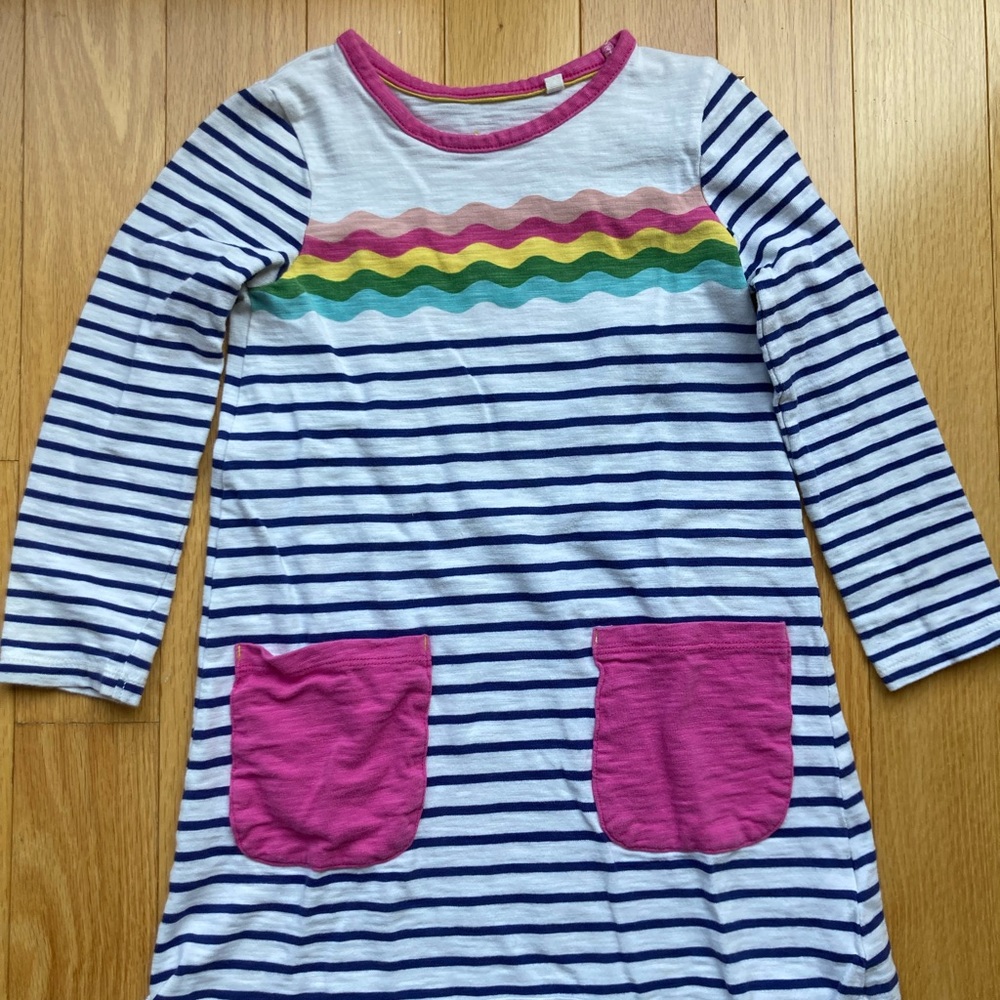 Mini Boden striped dress